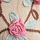 Вязаный кардиган Цветы. Кардиганы. Knit by Heart - Вязаная одежда 富. Ярмарка Мастеров.  Фото №9