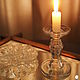 Candle holder Murano glass, Vintage candlesticks, St. Petersburg,  Фото №1