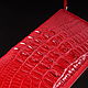Crocodile leather Wallet with one zipper IMA0013R3. Wallets. CrocShop. My Livemaster. Фото №4