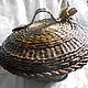 A large basket with a lid 'Provence', Basket, Moscow,  Фото №1