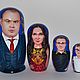Матрёшка портретная  "Юбилейная". Матрешки. Елена Шахматова. Ярмарка Мастеров.  Фото №6