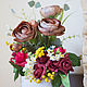 цветочная композиция. Цветы. Ирина realistic flowers. Интернет-магазин Ярмарка Мастеров.  Фото №2