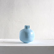 Для дома и интерьера handmade. Livemaster - original item Garnet in blue glaze medium. Handmade.
