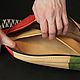 Кожаная поясная сумка выкройка - сумка через плечо (бананка) выкройка. Выкройки. Voshod74. Ярмарка Мастеров.  Фото №4