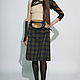 Order Kilt green tartan skirt pleated in a check on the smell. Lollypie - Modiste Cat. Livemaster. . Skirts Фото №3