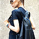 Рюкзак Black. Рюкзаки. MILENA (aakasha). Ярмарка Мастеров.  Фото №5