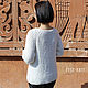 Order  women's jumper white. CUTE-KNIT by Nata Onipchenko. Livemaster. . Jumpers Фото №3
