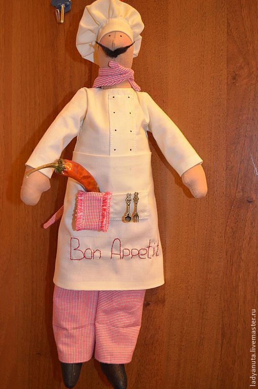 Шеф-повар Маурицио в интернет-магазине на Ярмарке Мастеров | Куклы ...