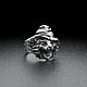 Кольцо Кошка Ведьма. Кольца. AlexFox Jewelry. Интернет-магазин Ярмарка Мастеров.  Фото №2