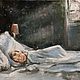 Картина Под теплым одеялом холст , масло 25-30 см. Картины. Всеволод Чистяков (chistiakov-art). Интернет-магазин Ярмарка Мастеров.  Фото №2