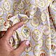 Хлопок с летними принтами 36х50см, 4 расцветки. Ткани. Lavka Home&Cotton. Ярмарка Мастеров.  Фото №4