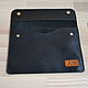 Order Leather laptop case. crecca. Livemaster. . Case Фото №3
