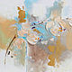 Paired paintings with texture, Cream duet. Pictures. Annet Loginova. My Livemaster. Фото №6