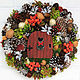 Wreath ' The door to childhood. Fall-Winter', Wreaths, Kazan,  Фото №1