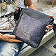 Handbag made of Python skin, Men\'s bag, Moscow,  Фото №1