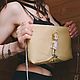 3D Handbag made of genuine leather 'Honey-daughter'. Crossbody bag. newandw. My Livemaster. Фото №6