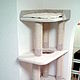 High house for cats to buy. Fits a large cat. Scratching Post. Workshop for dogs and cats. My Livemaster. Фото №4