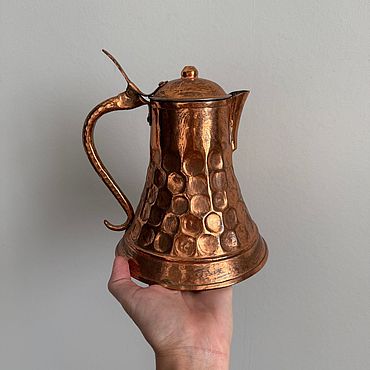 Винтаж ручной работы. Ярмарка Мастеров - ручная работа Винтаж: Медный кувшин. Handmade.