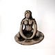 The Great Mother candle holder - Stone. Candlesticks. RognedaCraft - gifts with soul. Online shopping on My Livemaster.  Фото №2