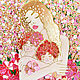 Mosaico de pintura rosa Mamá y niños / mamá y niños pequeños. Pictures. Irina Bast. Artist with cat (irina-bast). Ярмарка Мастеров.  Фото №6