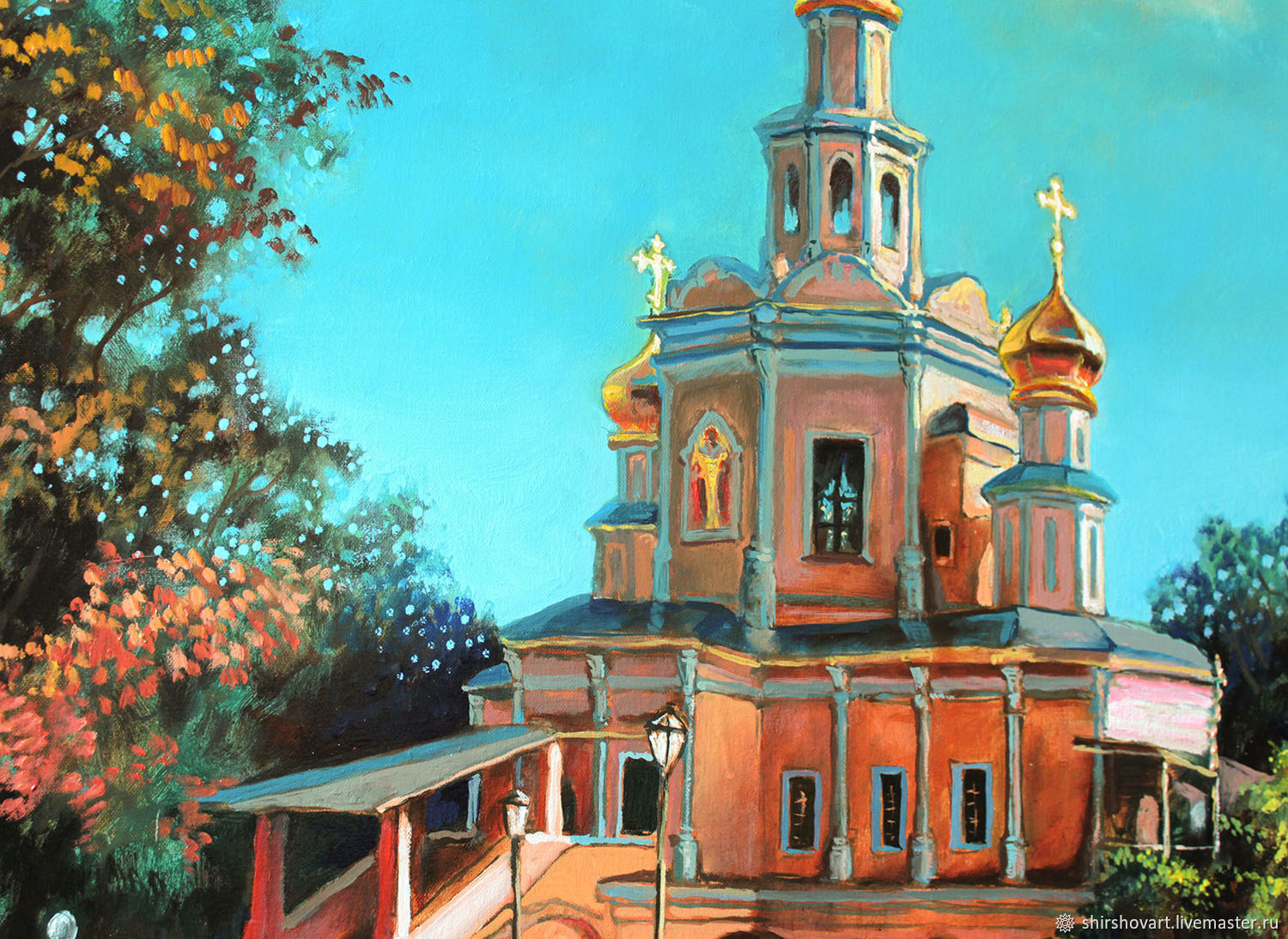 Церковь бориса и глеба рисунок