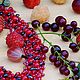 Earrings "Summer berries" garnet, red corral. Earrings. Galina Svetlova. My Livemaster. Фото №6