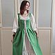 Order Dress in the style of Medieval green 'Clementine'. Kupava - ethno/boho. Livemaster. . Cosplay costumes Фото №3