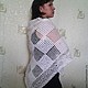 Шаль крючком из мохера. Шали. Олеся Трифонова. Интернет-магазин Ярмарка Мастеров.  Фото №2
