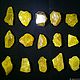 Native sulfur (fragments with facets), Vodino (Sr. Volga region), Russia. Minerals. Stones of the World. My Livemaster. Фото №6