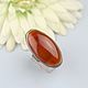 Ring with carnelian. Silver. Rings. Author Jewelry from natural stones. Online shopping on My Livemaster.  Фото №2