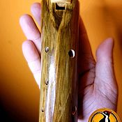 Окарина из бамбука в Ре строй: Ля До Миb Фа