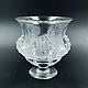 Винтаж: Ваза Lalique Dampierre Антикварная / 040325. Вазы винтажные. Phoenix Antique • Феникс Антик. Ярмарка Мастеров.  Фото №5