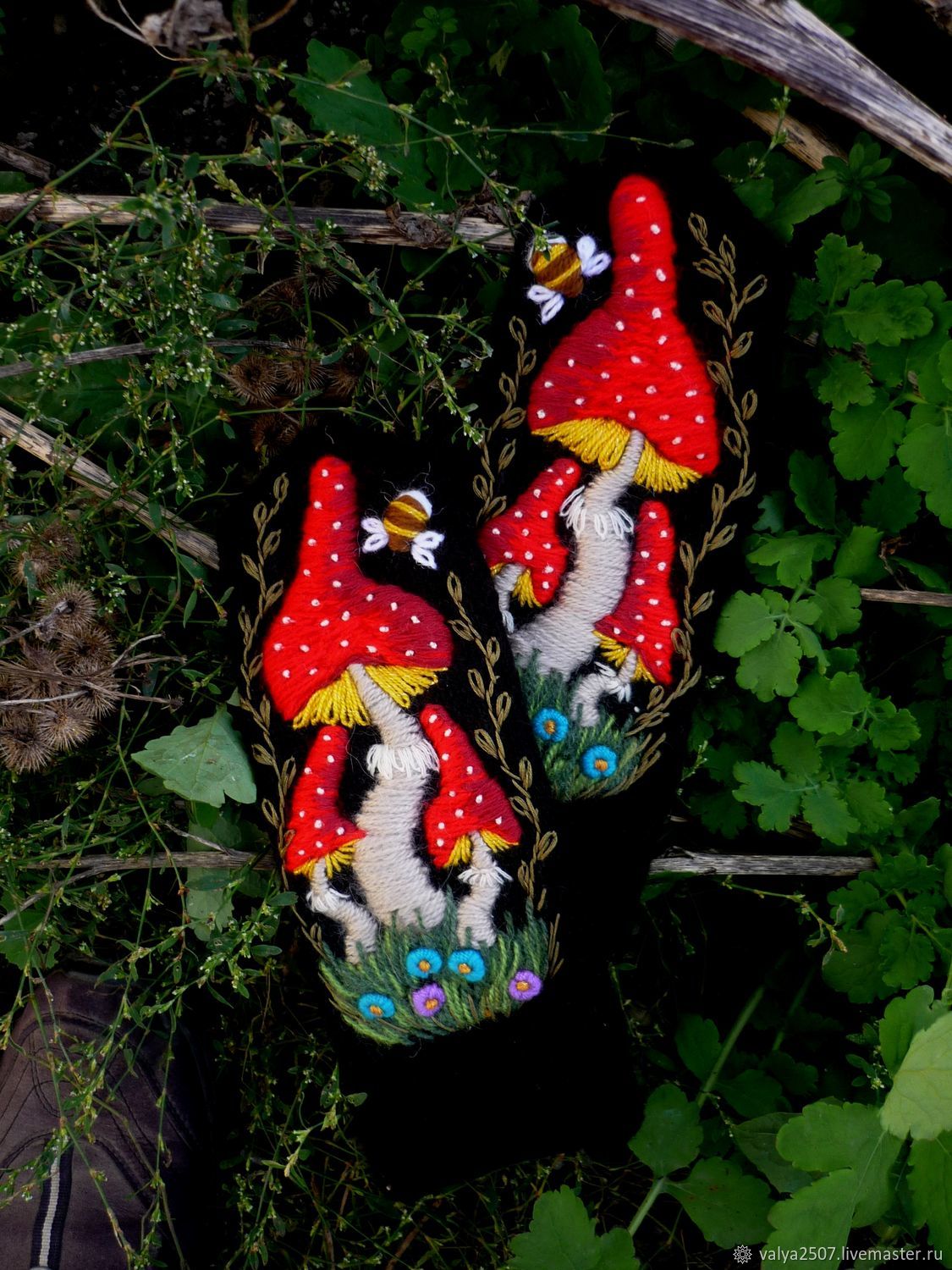  ' mushroom', Mittens, Gribanovsky,  Фото №1