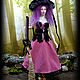 Jointed doll: Witch Eva with a full set of clothes accessories. Ball-jointed doll. Zlata's fantasy dolls. My Livemaster. Фото №4