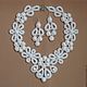 Magic lace, Wedding necklace, St. Petersburg,  Фото №1