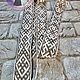 Belt Goddess Ladushka white-gray, Belts and ribbons, Chrysostom,  Фото №1