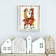 Order  Lamas in love, watercolor, painting for children. Belasla. Livemaster. . Pictures Фото №3