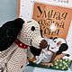 Умная Собачка Соня. Игрушка по книге. Мягкие игрушки. Мама вязаных и текстильных кукол. Ярмарка Мастеров.  Фото №6