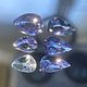 Танзаниты 2.02 кт 6 шт VVS Танзания. Минералы. Certified Gemstones (Дмитрий). Интернет-магазин Ярмарка Мастеров.  Фото №2