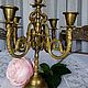Vintage brass candelabra-candle holder, France. Vintage candlesticks. Imperia. Online shopping on My Livemaster.  Фото №2