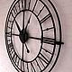 Настенные часы "Vintage Clock" в стиле LOFT. Часы каминные. Sergej-krushinskij. Интернет-магазин Ярмарка Мастеров.  Фото №2