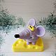 soap: Mouse on a piece of cheese, Soap, Moscow,  Фото №1