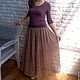 Lace skirt in Provence. Skirts. Crochet Patterns - krujely (krujely). Online shopping on My Livemaster.  Фото №2