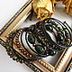 A bracelet on the hand made of beads and beads TREASURE MAYA jewelry. Hard bracelet. Juliya Laborera. My Livemaster. Фото №6
