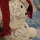 Снеговик ручной работы. Дед Мороз и Снегурочка. Master-43. Интернет-магазин Ярмарка Мастеров.  Фото №2
