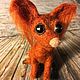 Order Chihuahua. strand of wool. Livemaster. . Felted Toy Фото №3