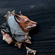 Brooch' Kitsune ' myths, Japan, sculpture. Brooches. House Of The Moon Dew. My Livemaster. Фото №5