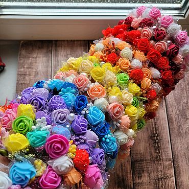 Украшения ручной работы. Ярмарка Мастеров - ручная работа Ободок с цветами. Handmade.