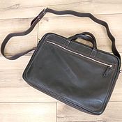 Backpack large, urban, genuine leather
