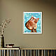 Oil painting cat funny cat. Pictures. Yulia Berseneva ColoredCatsArt. My Livemaster. Фото №5